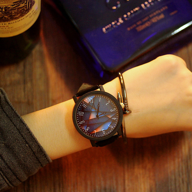 Stylish Quartz Watches for Cool Male and Female Student Couples - Image 2