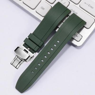 Durable 22mm Rubber Quick Release Strap for Easy Attachment - Image 3