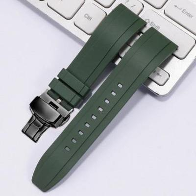 Durable 22mm Rubber Quick Release Strap for Easy Attachment - Image 4