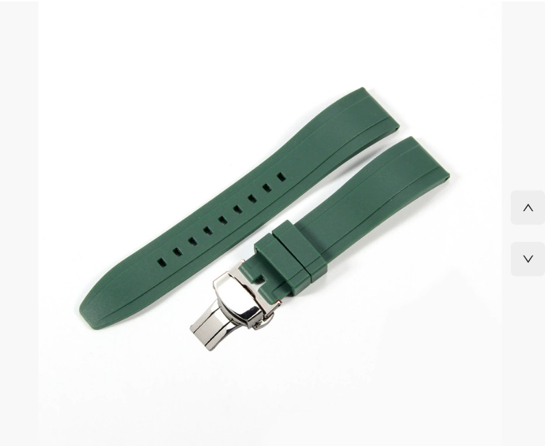 Durable 22mm Rubber Quick Release Strap for Easy Attachment - Image 5