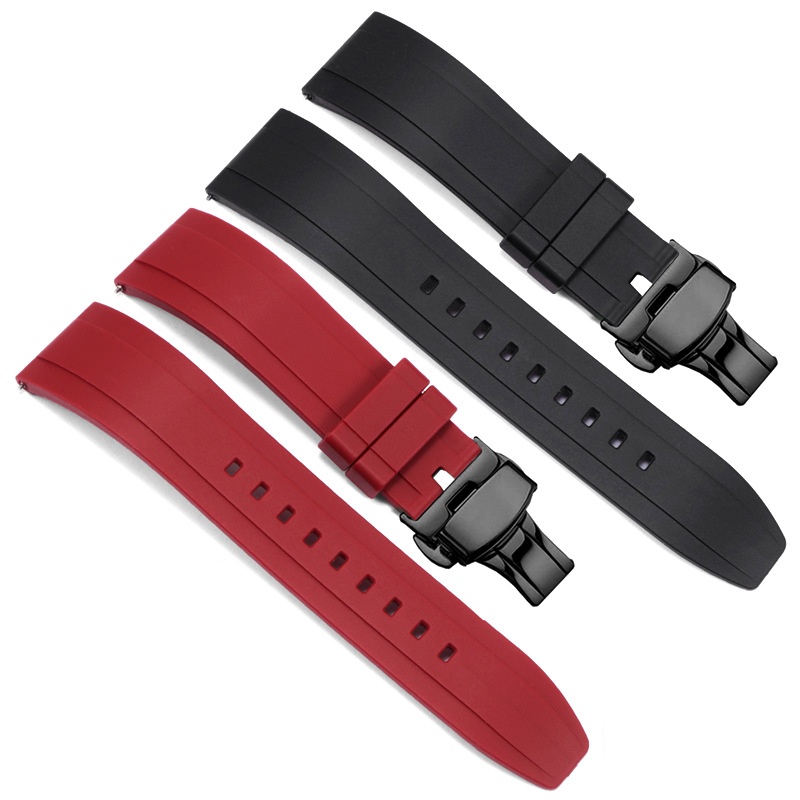 Durable 22mm Rubber Quick Release Strap for Easy Attachment - Image 12