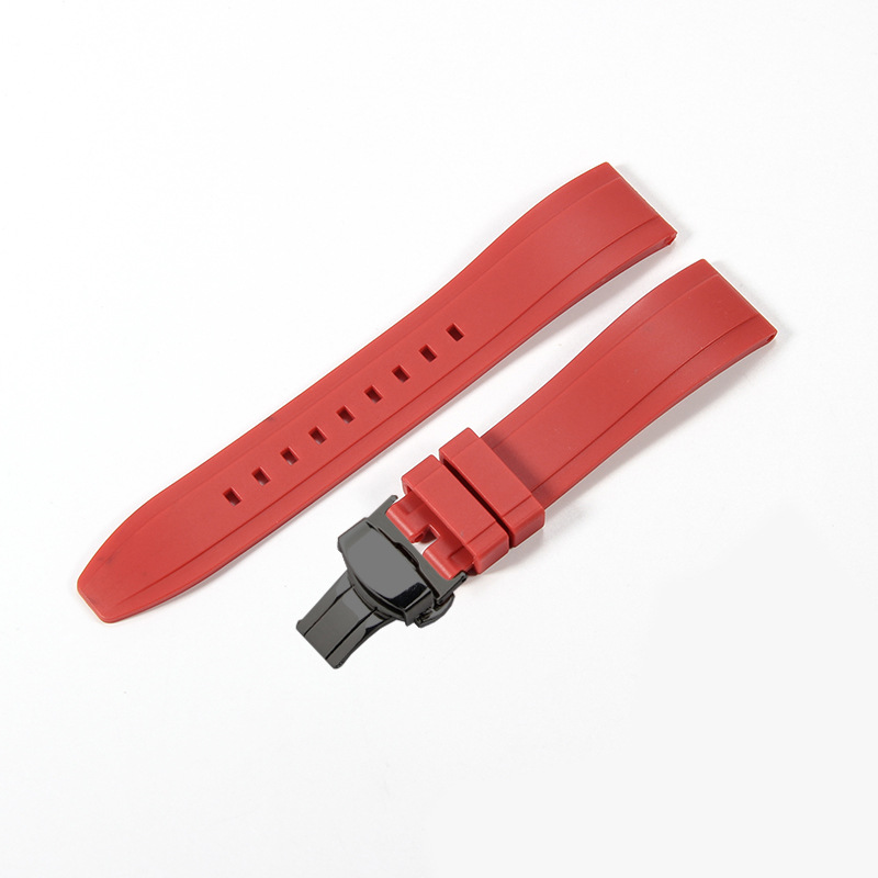 Durable 22mm Rubber Quick Release Strap for Easy Attachment - Image 14