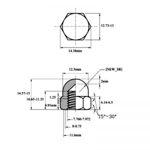 Integrated Cap Semicircle Ball Nut Screw Cap - Premium Quality Fastening Solution