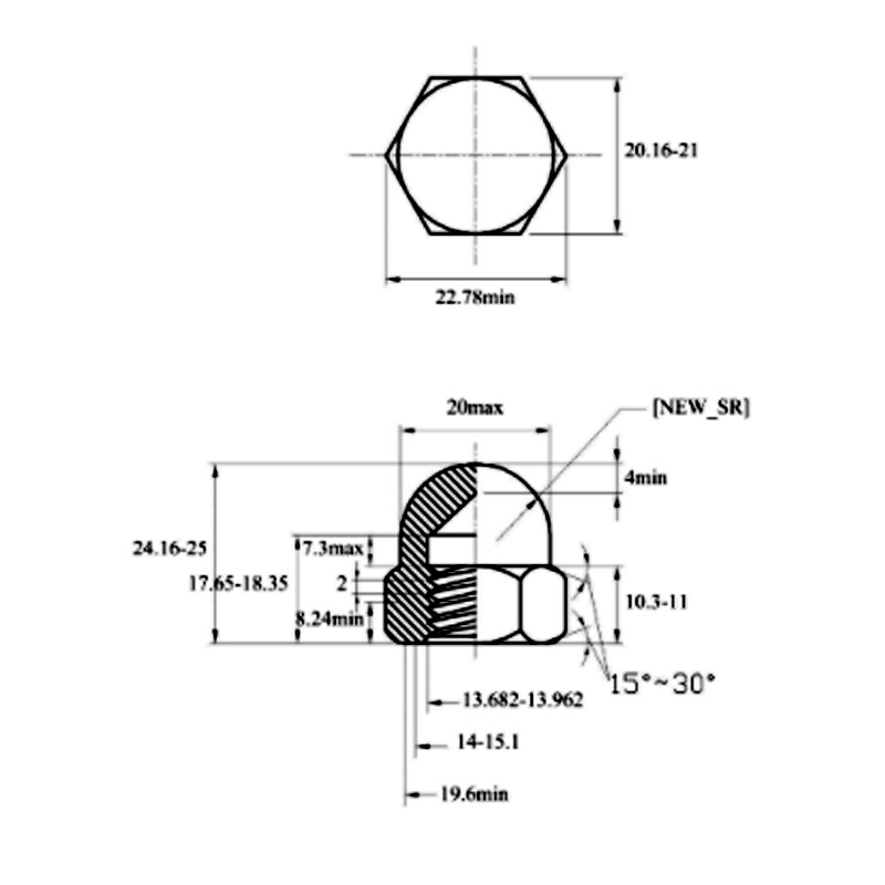 Integrated Cap Semicircle Ball Nut Screw Cap - Premium Quality Fastening Solution - Image 4