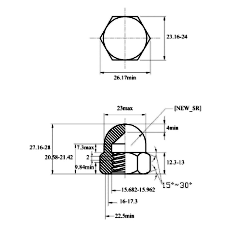 Integrated Cap Semicircle Ball Nut Screw Cap - Premium Quality Fastening Solution - Image 5