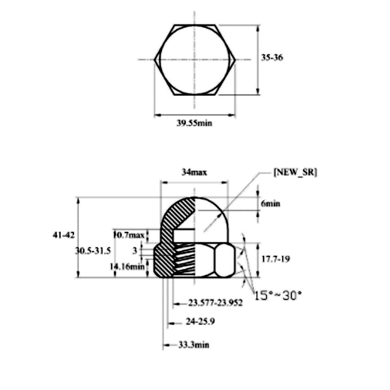 Integrated Cap Semicircle Ball Nut Screw Cap - Premium Quality Fastening Solution - Image 8