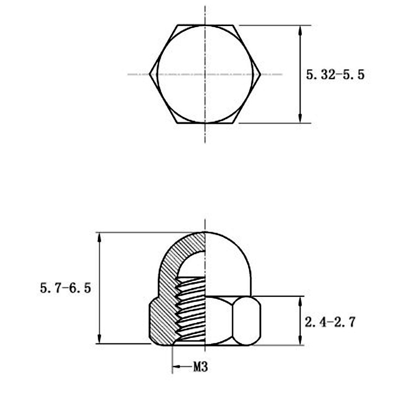 Integrated Cap Semicircle Ball Nut Screw Cap - Premium Quality Fastening Solution - Image 13