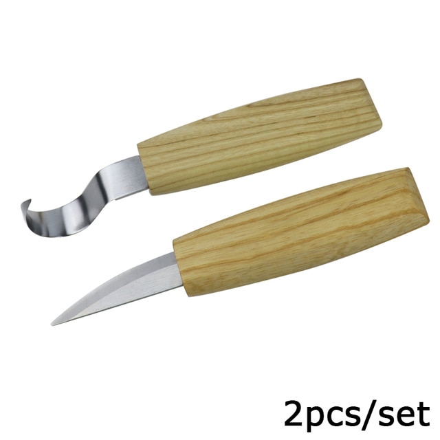Premium Stainless Steel Wood Carving Knife - Essential Art Tool for Woodworking - Image 5