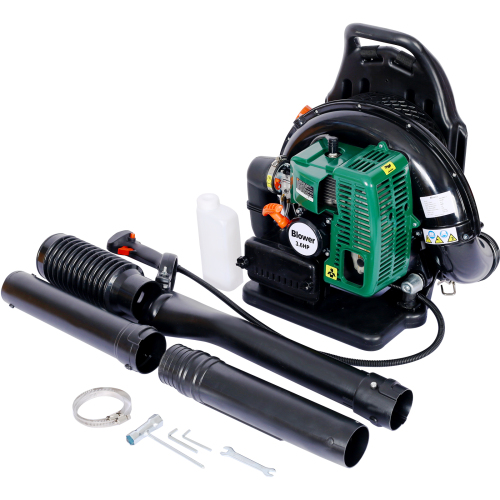 Powerful 2-Stroke Backpack Leaf Blower - 63.3cc Gas Engine, 3.6HP, 750CFM - Image 2