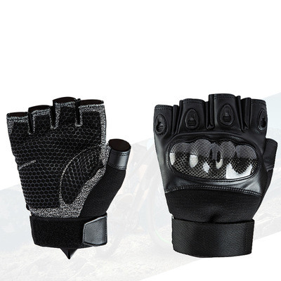 Tactical Gloves - Full-Finger & Half-Finger Stab-Resistant for Outdoor, Mountaineering, Riding & Field Use - Image 3