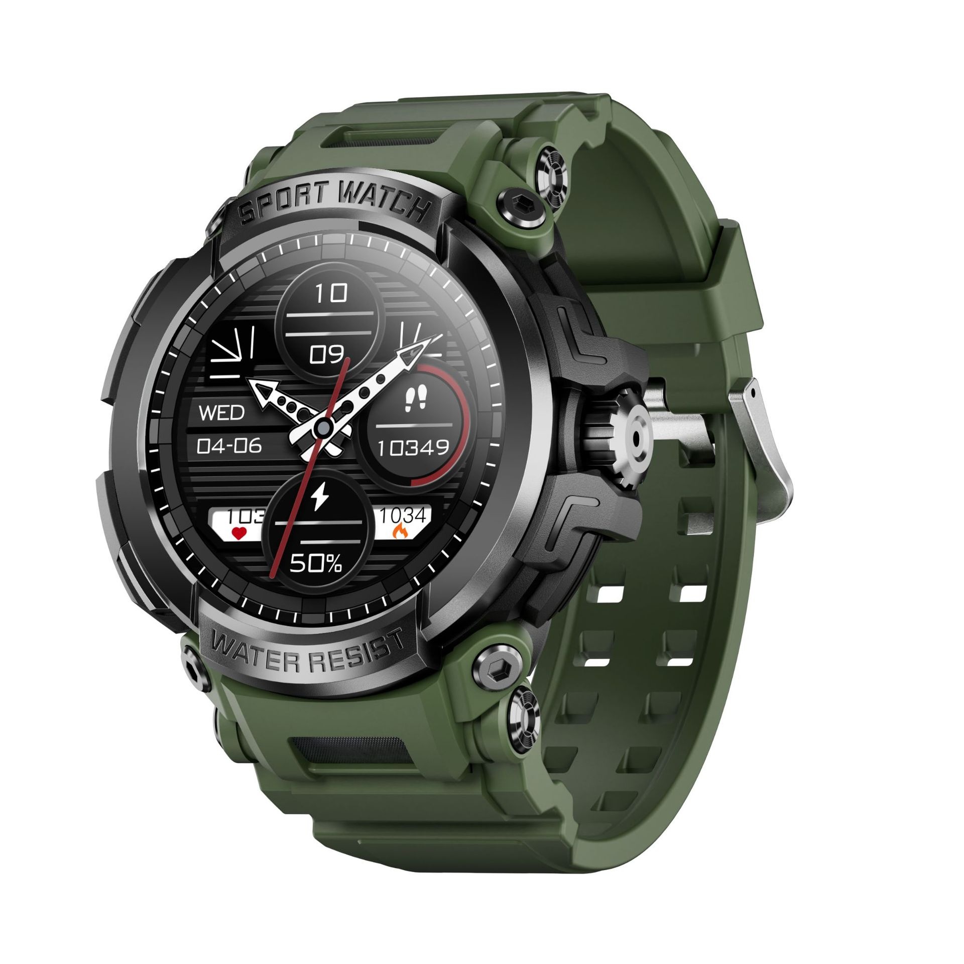 Bluetooth-Compatible Smart Watch with Calling, Heart Rate, Blood Pressure, Blood Oxygen & Sleep Monitoring - Image 8