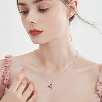 Cardinal Cross Birthstone Necklace - Stunning Jewelry Gift for All Occasions - Image 2