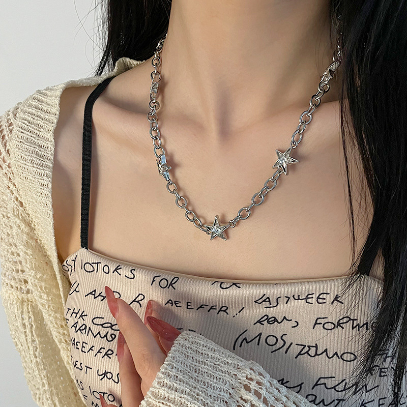 Unisex Five-pointed Star Necklace - Unique Design for Special Interests - Image 6