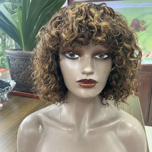 Human Hair Full Mechanism Bob Headgear - Premium Quality for Natural Look