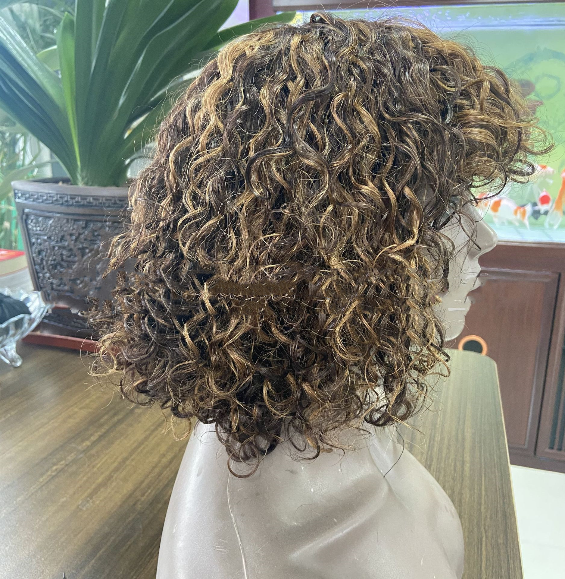 Human Hair Full Mechanism Bob Headgear - Premium Quality for Natural Look - Image 5