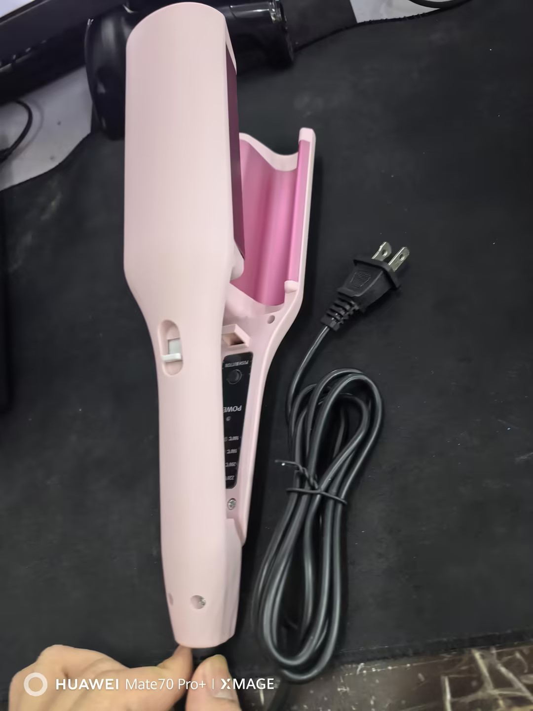 32mm Deep Wave Hair Curling Iron - Adjustable Temperature Fast Heating Crimping Styler Wand for All Hair Types - Image 17
