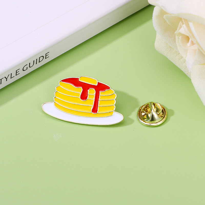 Charming Cartoon Cute Food Oil Drip Brooch for Fun Fashion Accessories - Image 4