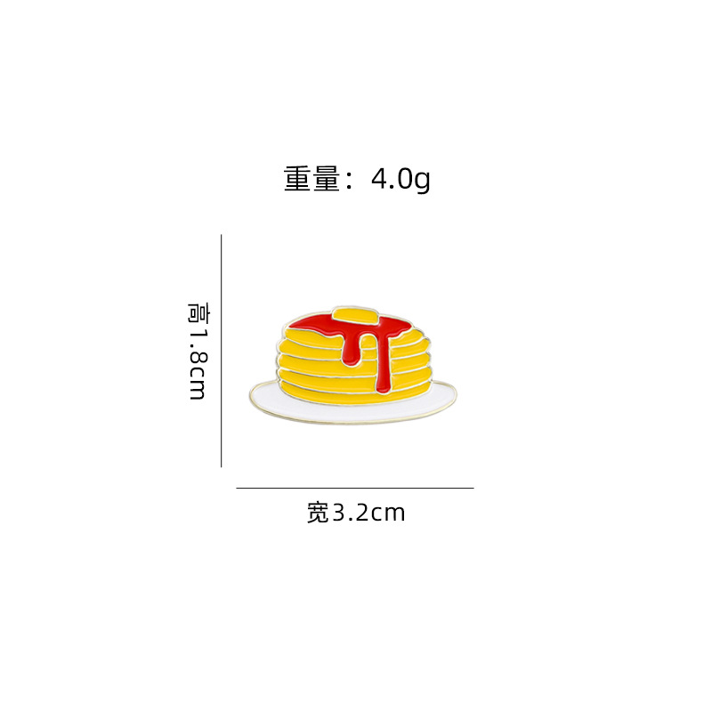 Charming Cartoon Cute Food Oil Drip Brooch for Fun Fashion Accessories - Image 7