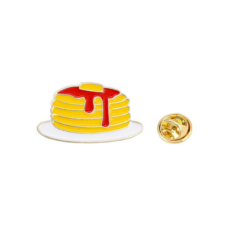 Charming Cartoon Cute Food Oil Drip Brooch for Fun Fashion Accessories - Image 9