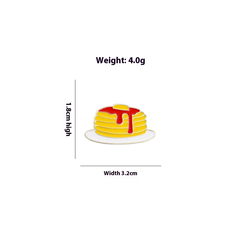 Charming Cartoon Cute Food Oil Drip Brooch for Fun Fashion Accessories - Image 10
