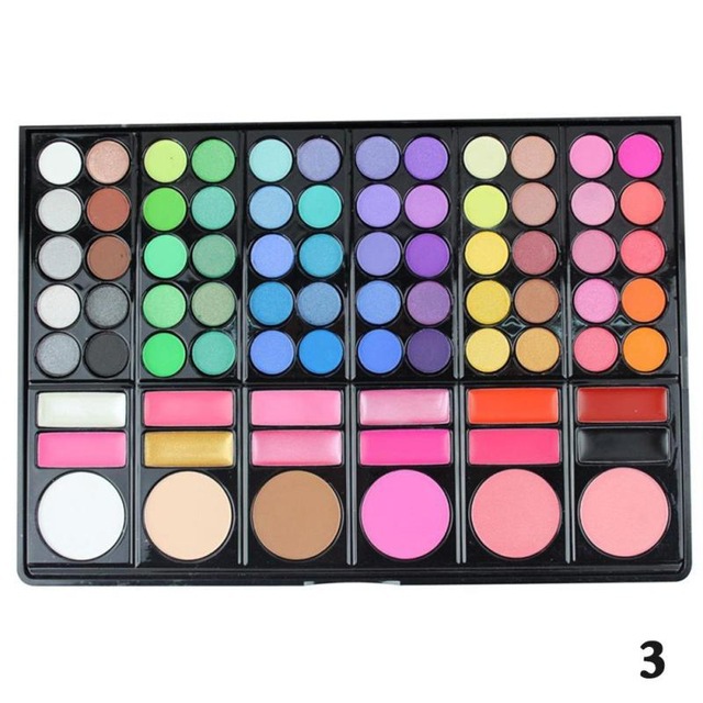 78-Color Eyeshadow Palette - Matte and Shimmer Shades for Stunning Looks - Image 3