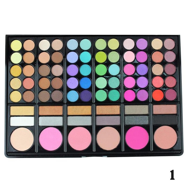 78-Color Eyeshadow Palette - Matte and Shimmer Shades for Stunning Looks - Image 6