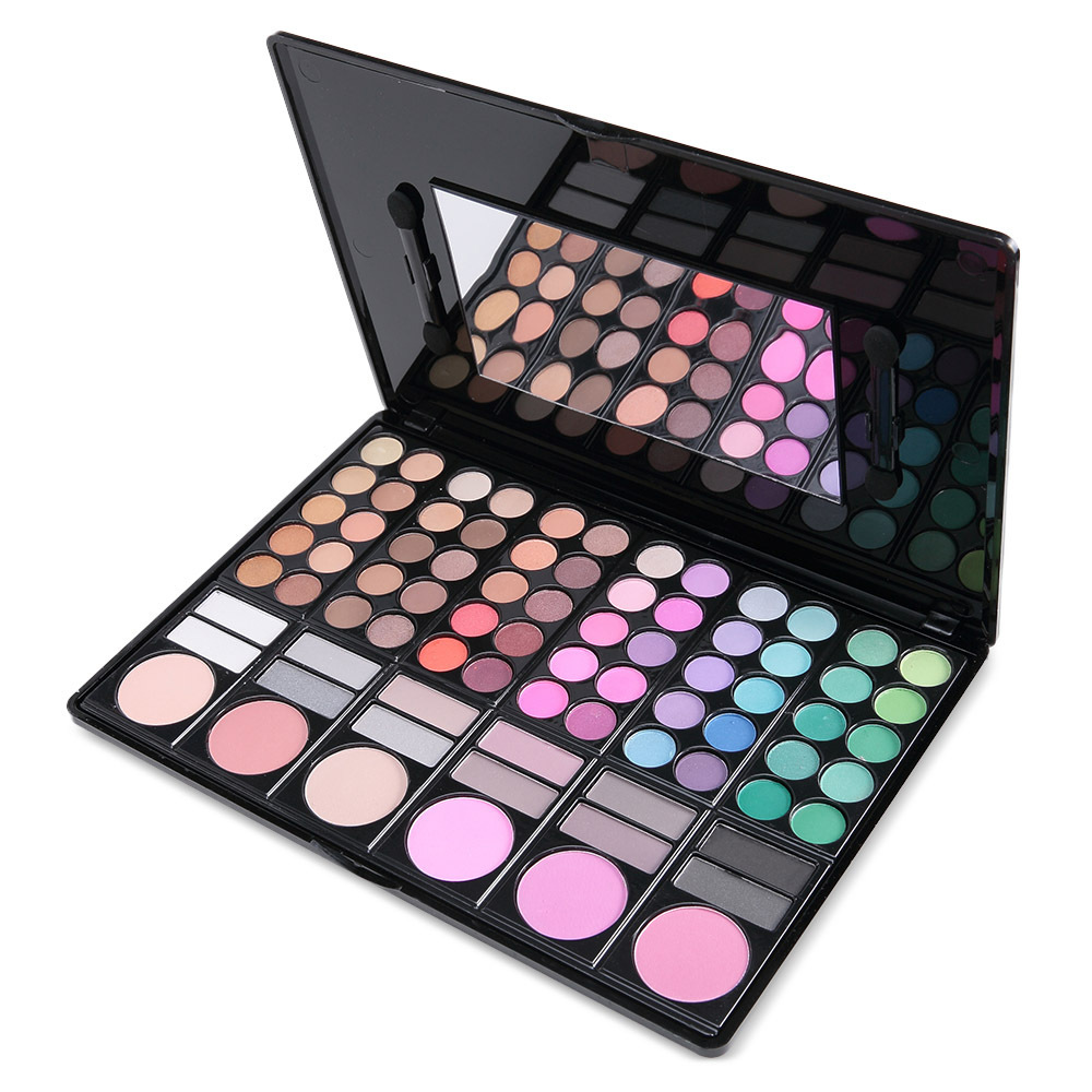 78-Color Eyeshadow Palette - Matte and Shimmer Shades for Stunning Looks - Image 9
