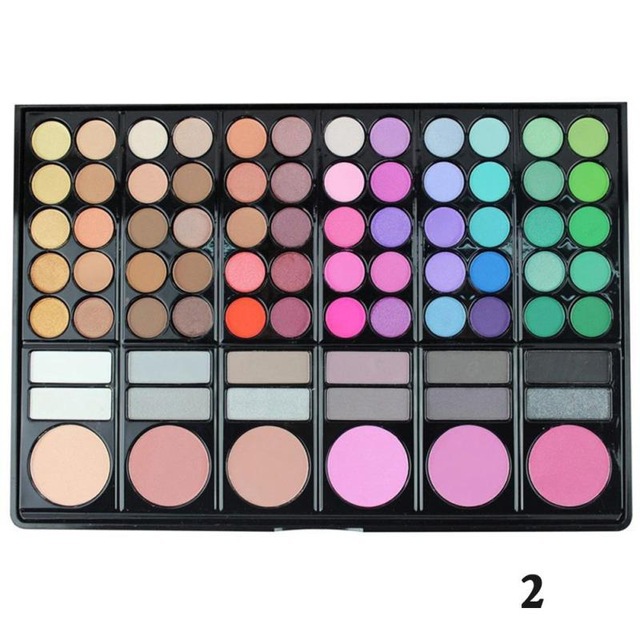 78-Color Eyeshadow Palette - Matte and Shimmer Shades for Stunning Looks - Image 11