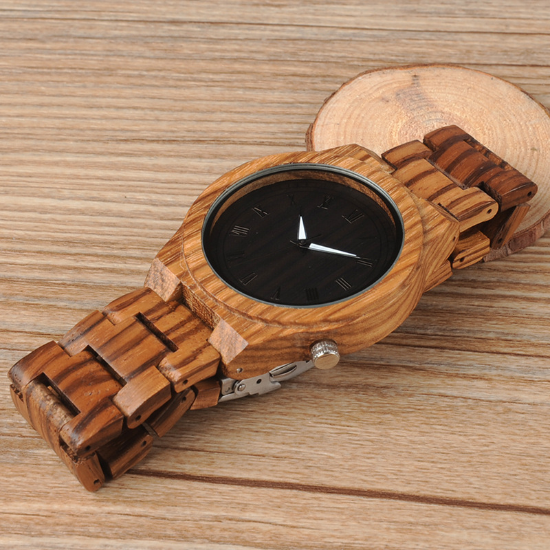 Stylish New Wooden Watch - Eco-Friendly Timepiece for Modern Elegance - Image 3