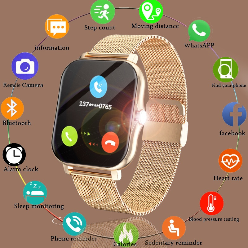 Magnetic Charging Smartwatch - Sports Model for Active Lifestyles - Image 3