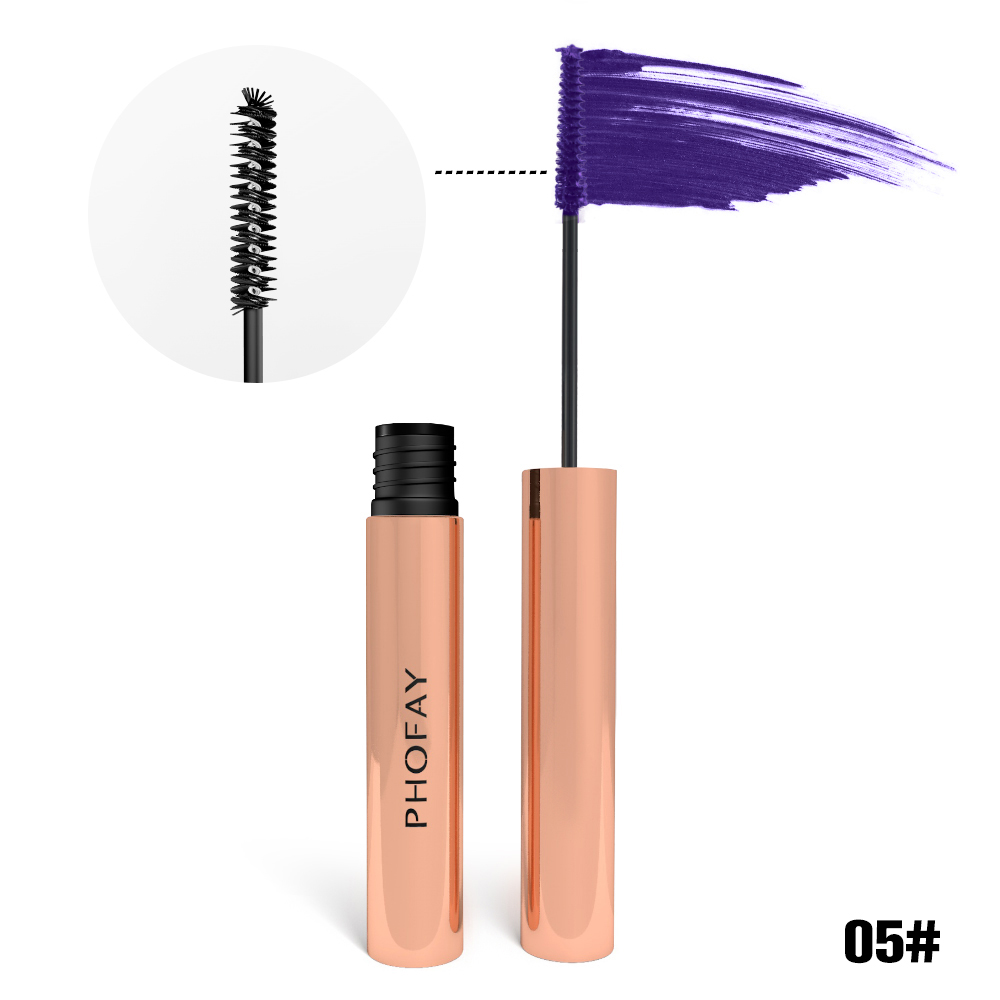 Vibrant PHOFAY Colorful Mascara for Bold and Stunning Lashes - Image 2