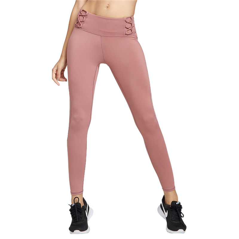 Yoga Fitness Pants for Women - Tight-Fitting, Quick-Drying High Waist Trousers for Running, Training, and Summer Workouts