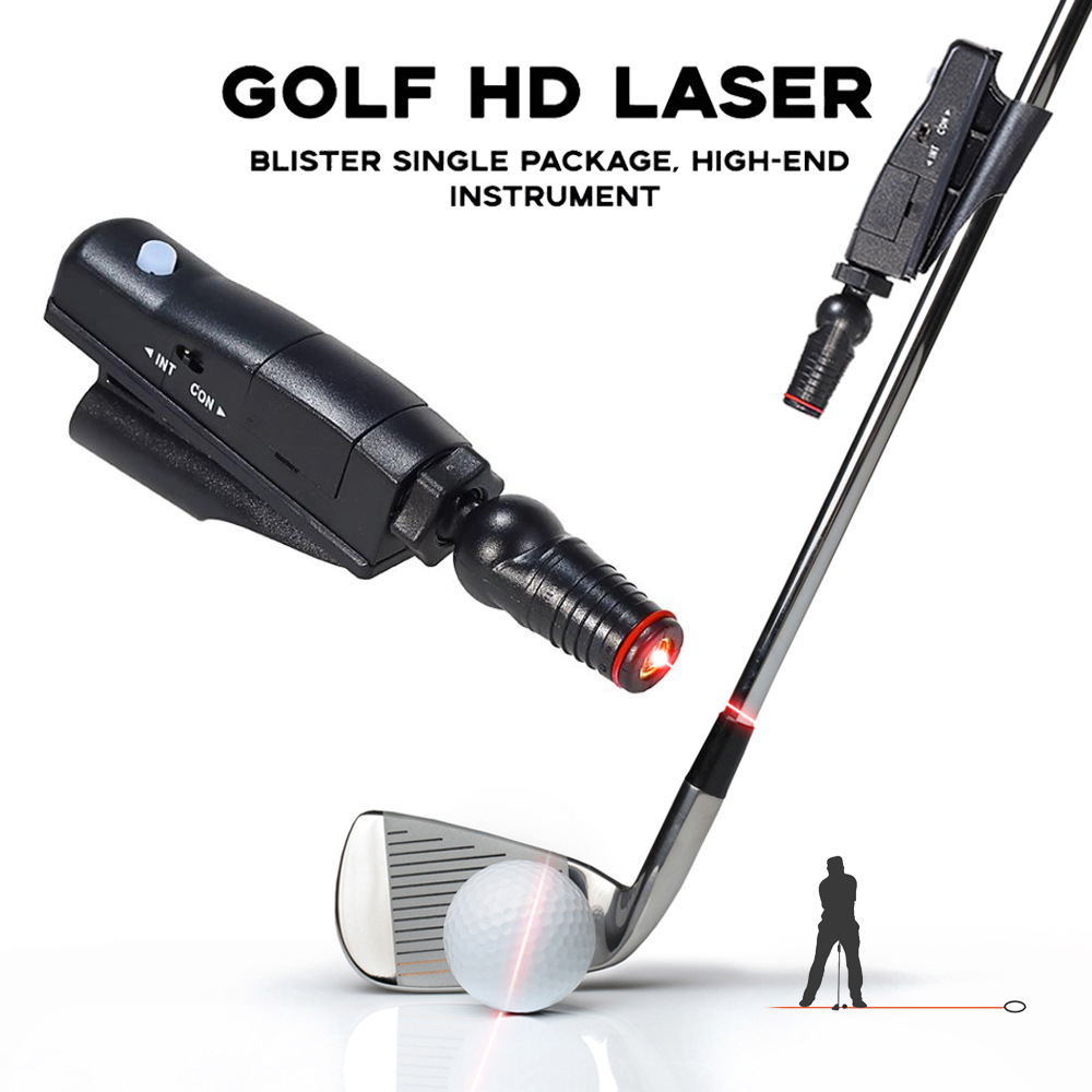 Golf Push Rod Laser Aiming Instrument - Precision Laser Sight for Accurate Targeting