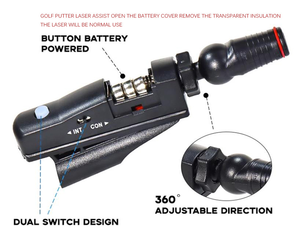 Golf Push Rod Laser Aiming Instrument - Precision Laser Sight for Accurate Targeting - Image 4