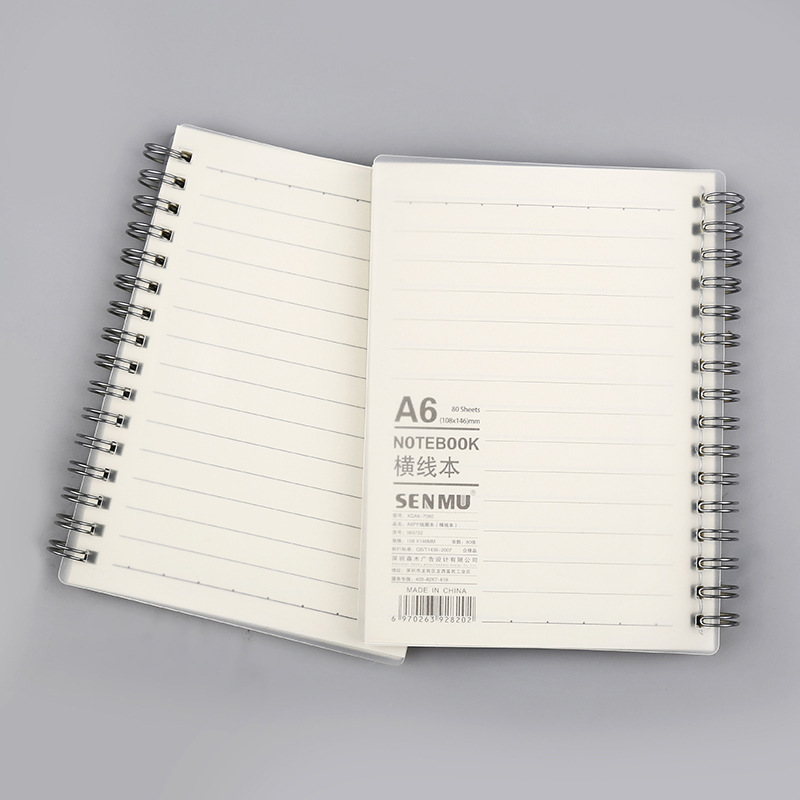 Innovative Coil Horizontal Line Grid Dot Matrix Notebook for Creative Minds