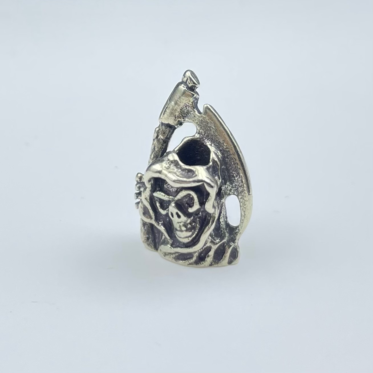 Stylish Outdoor Parachute Cord Brass Sickle Death Pendant - Unique Accessory - Image 7