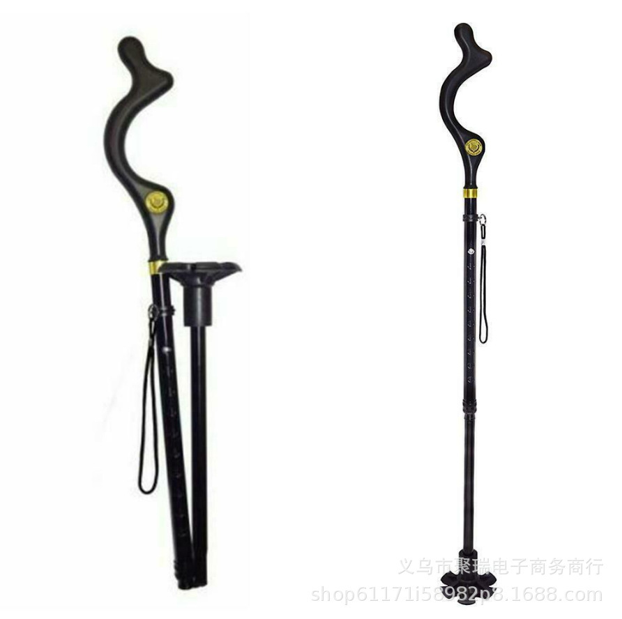 Telescopic Folding Stick Stool with Handle - Portable Walking Aid - Image 5