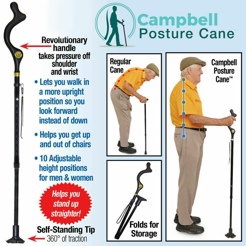 Telescopic Folding Stick Stool with Handle - Portable Walking Aid - Image 6