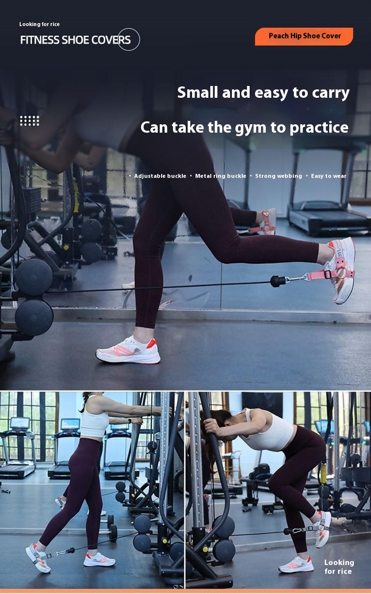 Gantry Frame Ankle Buckle Leg Strength Strap Tension Booties Rope Gear - Image 3