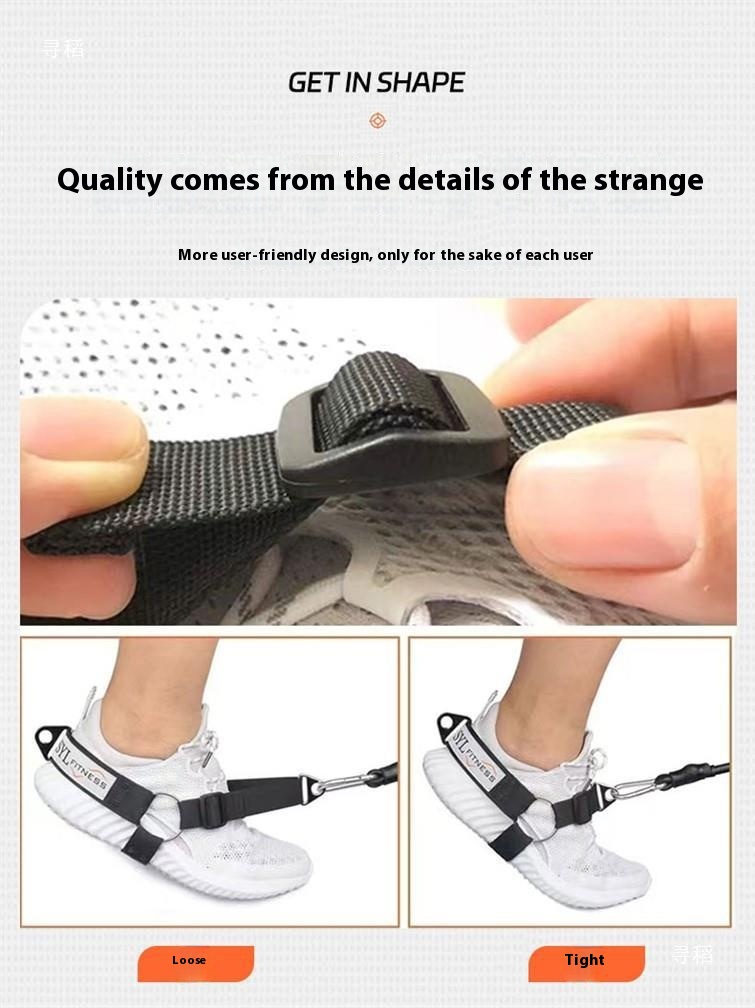 Gantry Frame Ankle Buckle Leg Strength Strap Tension Booties Rope Gear - Image 11