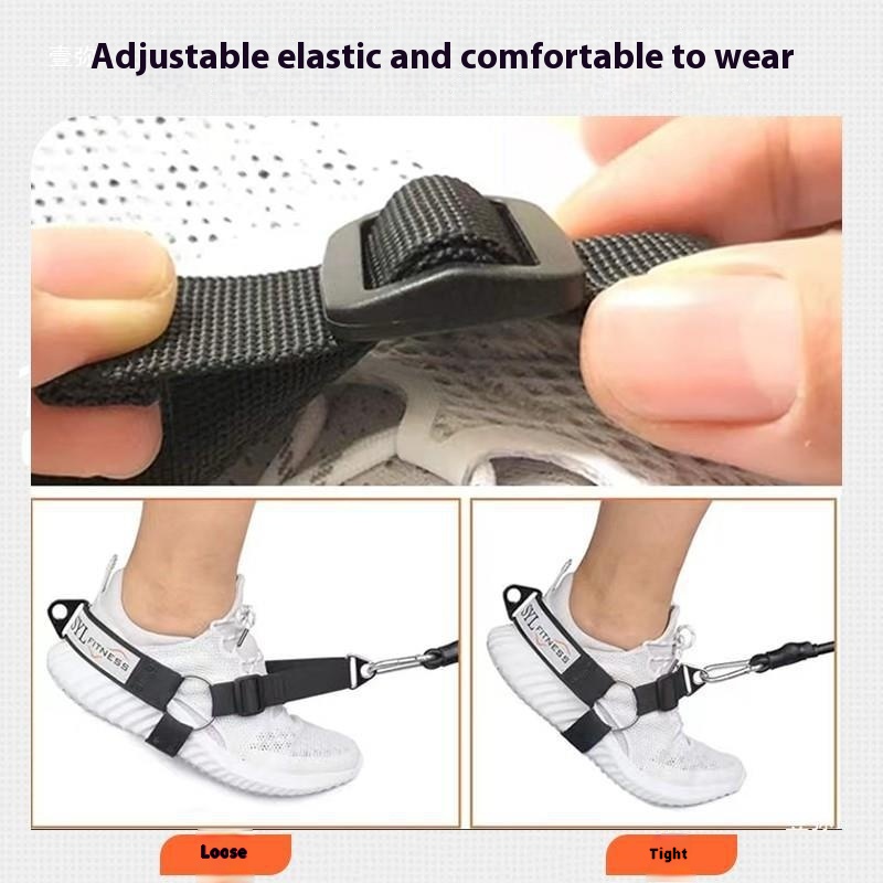 Gantry Frame Ankle Buckle Leg Strength Strap Tension Booties Rope Gear - Image 14