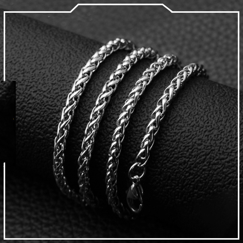 Stylish Titanium Steel Necklaces for Men - Durable & Fashionable Jewelry - Image 4