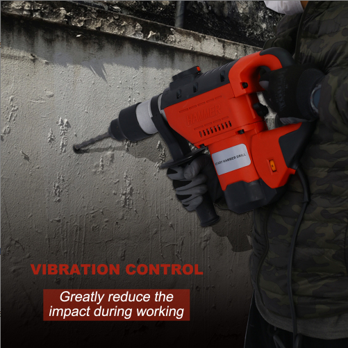 1100WSDS Rotary Hammer Drill - 3 Functionalities for Heavy-Duty Performance - Image 13