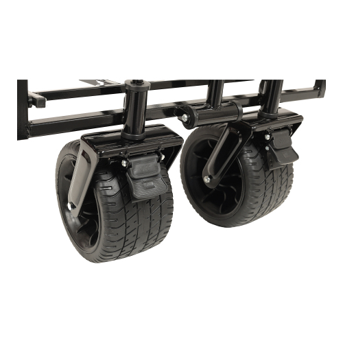 480Lbs Collapsible Wagon with Canopy - Lightweight Foldable Stroller for All-Terrain Use, Ideal for Camping, Shopping, Sports, and Garden Activities, Purple with Mosquito Net - Image 2