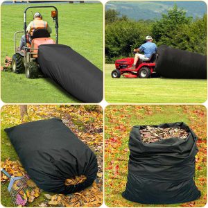 Lawn Tractor Leaf Collection Bag - Efficient Yard Cleanup Solution