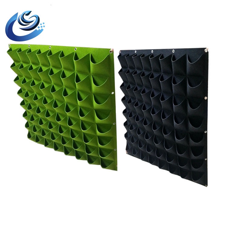 Vertical Wall-mounted Non-woven Felt Three-dimensional Planting Sack for Green Spaces - Image 5