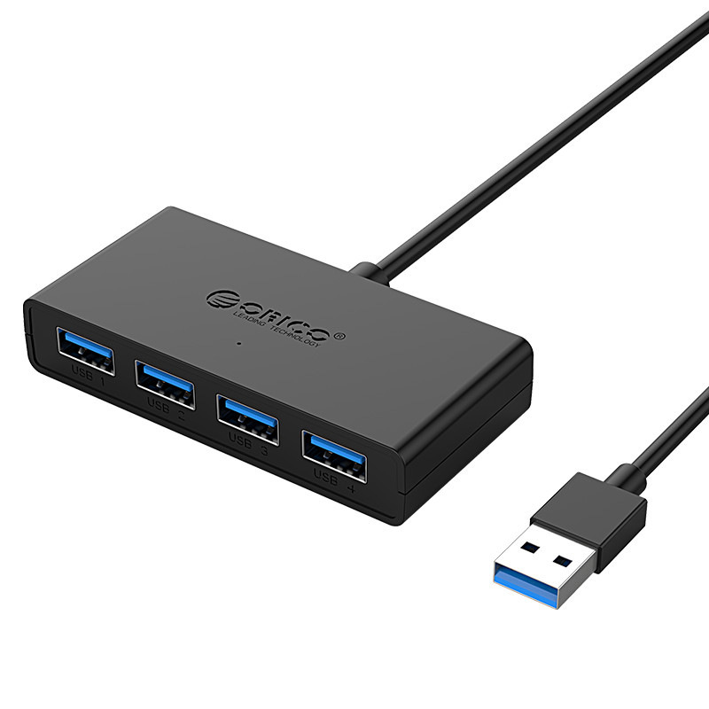 ORICO G11-H4 USB 3.0 Laptop Hub with Auxiliary Power Supply Port - HUB Extension Cable - Image 4