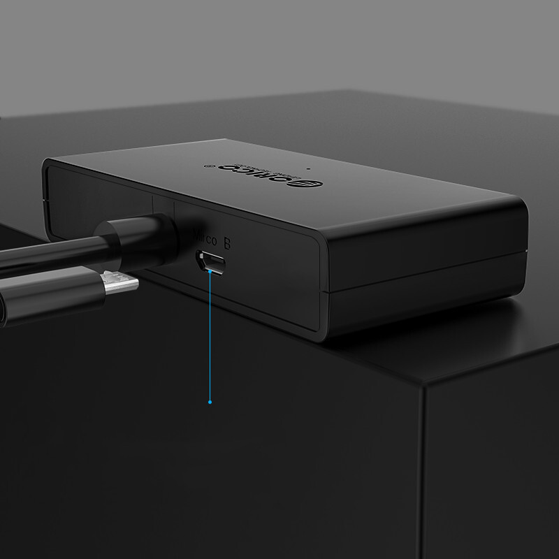 ORICO G11-H4 USB 3.0 Laptop Hub with Auxiliary Power Supply Port - HUB Extension Cable - Image 5