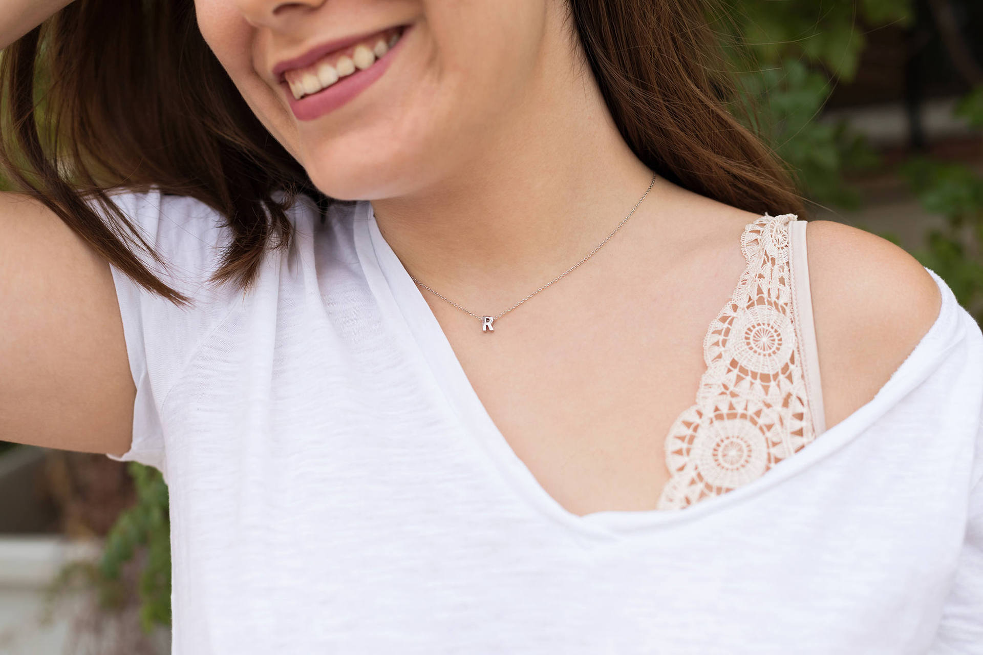 Stylish Simple Letter 26 Necklace - Clavicle Chain, Bracelet & Anklet Combo - Image 5