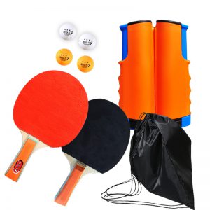 Portable Retractable Table Tennis Racket Set for Ultimate Fun and Convenience